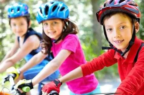 kids on bikes